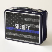 Vlag van de politie van de sheriff (Achterkant)