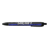 Vlag van de politie van de sheriff zwarte inkt pen (Bodem)