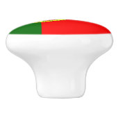 Vlag van de Portugese keramische Knob Knop (Zijkant)