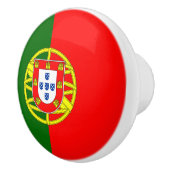 Vlag van de Portugese keramische Knob Knop (Rechts)