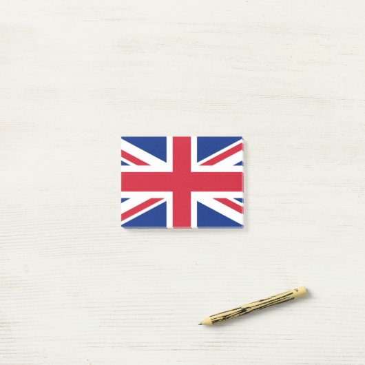 Vlag van de Post-it® notes van het Verenigd Konink (Op bureau)