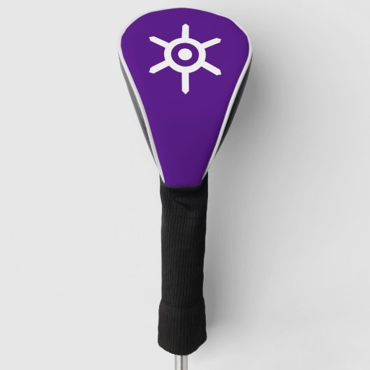 Vlag van de prefect Golf Head Hoesje van de prefec Golfheadcover (Voorkant)