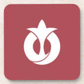 Vlag van de prefectuur Aichi, Japan Bier Onderzetter (Voorkant)