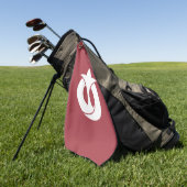 Vlag van de prefectuur Aichi, Japan Golfhanddoek (Groen)