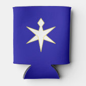 Vlag van de prefectuur Chiba, Japan Blikjeskoeler (Voorkant)