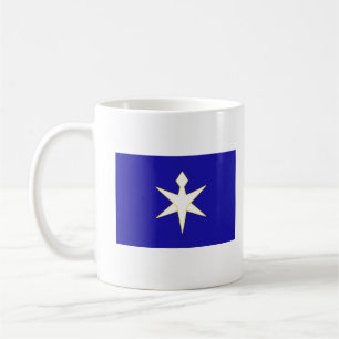 Vlag van de prefectuur Chiba, Japan Koffiemok