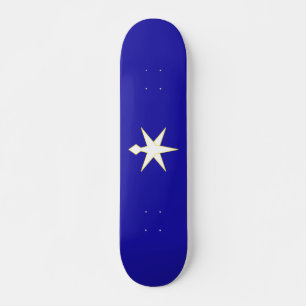 Vlag van de prefectuur Chiba, Japan Persoonlijk Skateboard