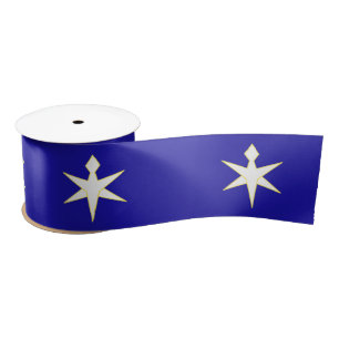 Vlag van de prefectuur Chiba, Japan Satijnen Lint