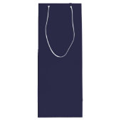 Vlag van de prefectuur Hokkaido, Japan Wijn Cadeautas (Achterkant)