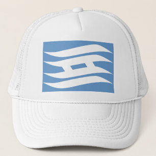 Vlag van de prefectuur Hyogo, Japan Trucker Pet