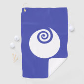 Vlag van de prefectuur Ibaraki, Japan Golfhanddoek (Insitu)