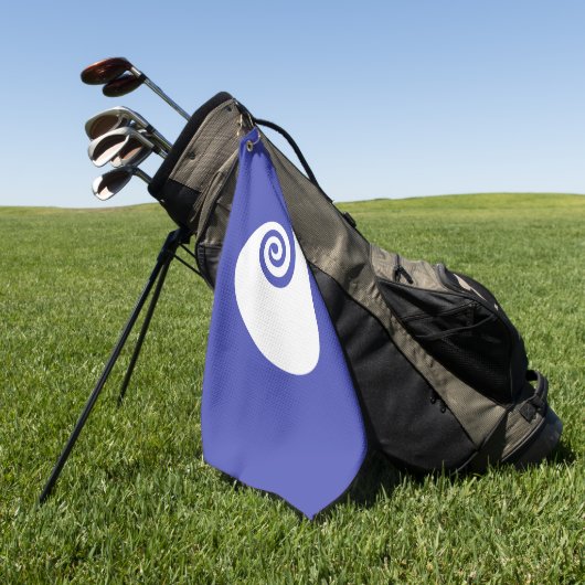 Vlag van de prefectuur Ibaraki, Japan Golfhanddoek (Groen)