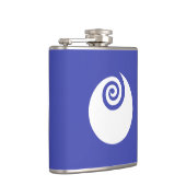 Vlag van de prefectuur Ibaraki, Japan Heupfles (Rechts)