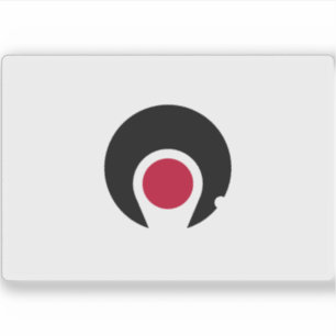 Vlag van de prefectuur Kagoshima Sticker