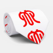 Vlag van de prefectuur Kanagawa, Japan Stropdas (Opgerold)