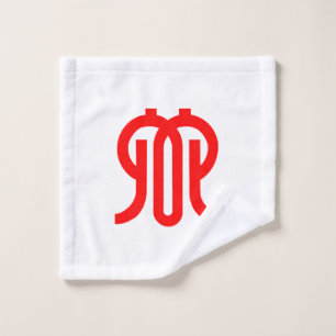 Vlag van de prefectuur Kanagawa, Japan Washandje