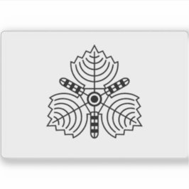 Vlag van de prefectuur Karafuto Sticker