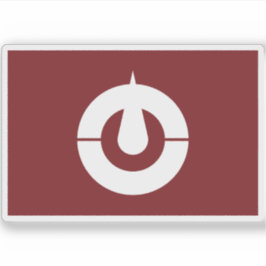 Vlag van de prefectuur Kochi (Kochi), Japan Sticker