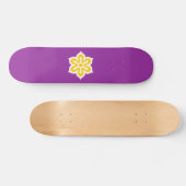 Vlag van de prefectuur Kyoto, Japan Persoonlijk Skateboard (Horizontaal)