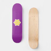 Vlag van de prefectuur Kyoto, Japan Persoonlijk Skateboard (Voorkant)