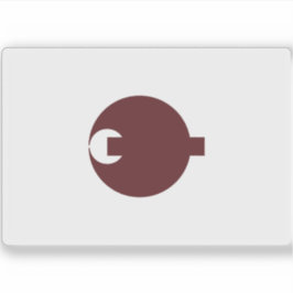 Vlag van de prefectuur Nara, Japan Sticker