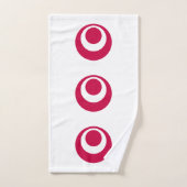 Vlag van de prefectuur Okinawa, Japan Bad Handdoek (Handdoek)