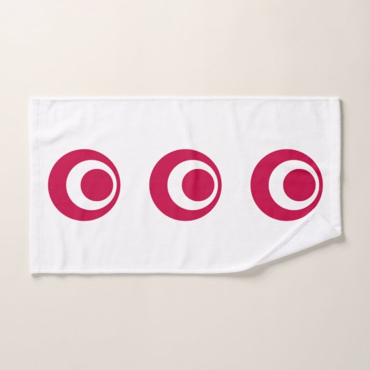 Vlag van de prefectuur Okinawa, Japan Bad Handdoek (Handdoek)