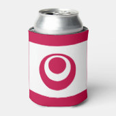 Vlag van de prefectuur Okinawa, Japan Blikjeskoeler (Blikje Voorkant)