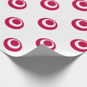 Vlag van de prefectuur Okinawa, Japan Cadeaupapier (Hoek)