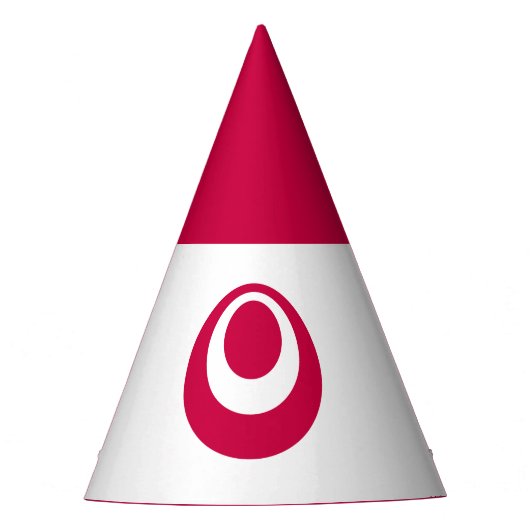 Vlag van de prefectuur Okinawa, Japan Feesthoedjes (Voorkant)