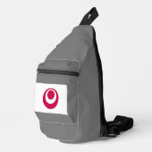 Vlag van de prefectuur Okinawa, Japan Sling Bag (Rechterhoek)