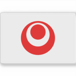 Vlag van de prefectuur Okinawa, Japan Sticker