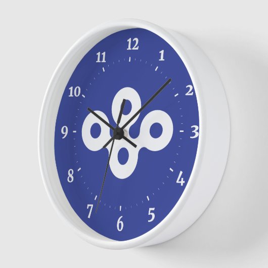 Vlag van de prefectuur Osaka, Japan (Hoek)