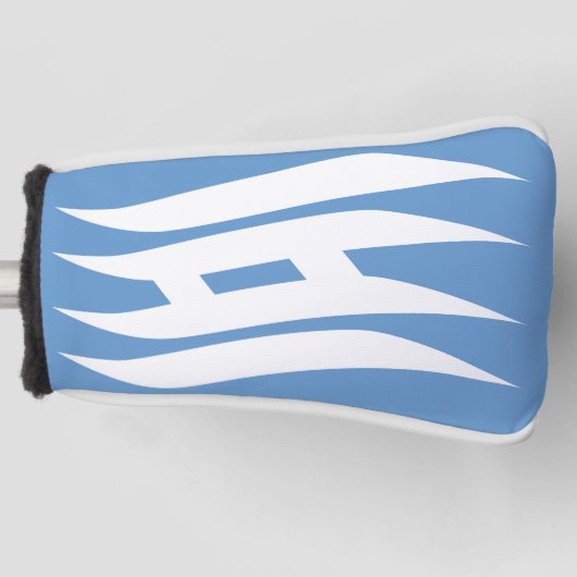 Vlag van de prefectuur Osaka, Japan Golfheadcover (Voorkant)