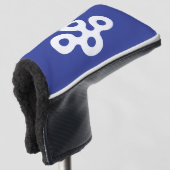 Vlag van de prefectuur Osaka, Japan Golfheadcover (3/4 voorkant)