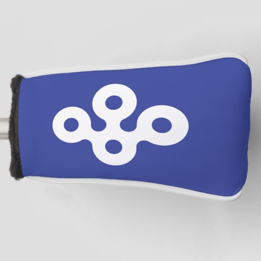 Vlag van de prefectuur Osaka, Japan Golfheadcover (Voorkant)