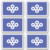 Vlag van de prefectuur Osaka, Japan Sticker (Voorkant)