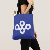 Vlag van de prefectuur Osaka, Japan Tote Bag (Dichtbij)