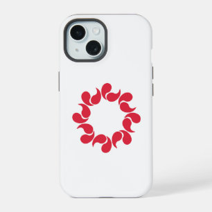 Vlag van de prefectuur Saitama, Japan iPhone 15 Case