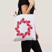 Vlag van de prefectuur Saitama, Japan Tote Bag (Dichtbij)