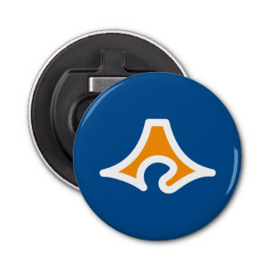 Vlag van de prefectuur Shizuoka, Japan Button Flesopener