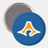 Vlag van de prefectuur Shizuoka, Japan Magneet (Voorkant / Achterkant)