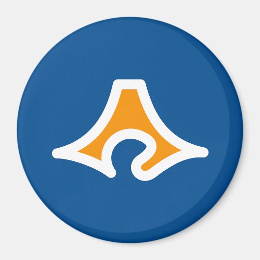 Vlag van de prefectuur Shizuoka, Japan Magneet (Voorkant)