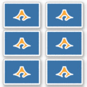 Vlag van de prefectuur Shizuoka, Japan Sticker (Voorkant)