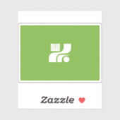 Vlag van de prefectuur Tochigi, Japan Sticker (Vel)