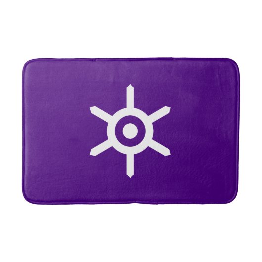 Vlag van de prefectuur Tokio, Japan Bath Mat (Voorkant)