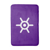 Vlag van de prefectuur Tokio, Japan Bath Mat (Voorkant Verticaal)