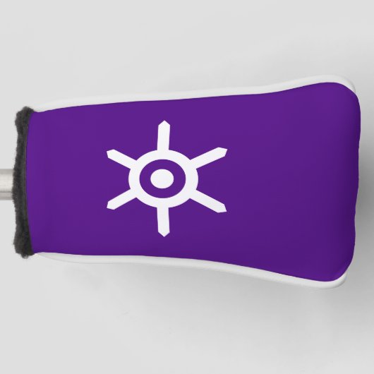 Vlag van de prefectuur Tokyo, Hoesje Golf Golfheadcover (Voorkant)