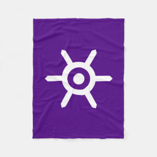 Vlag van de prefectuur Tokyo, Japan Fleece Blanket
