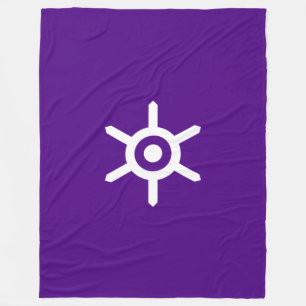 Vlag van de prefectuur Tokyo, Japan Fleece Blanket